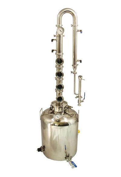 26 Gallon beer distillery and distillers grain distilled wine