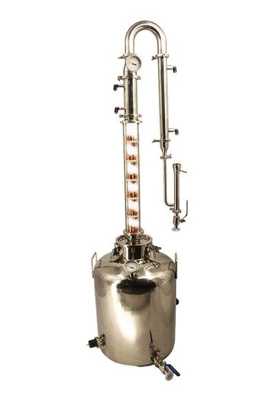 100L Glass distilling equipment craft distillery distilled meaning